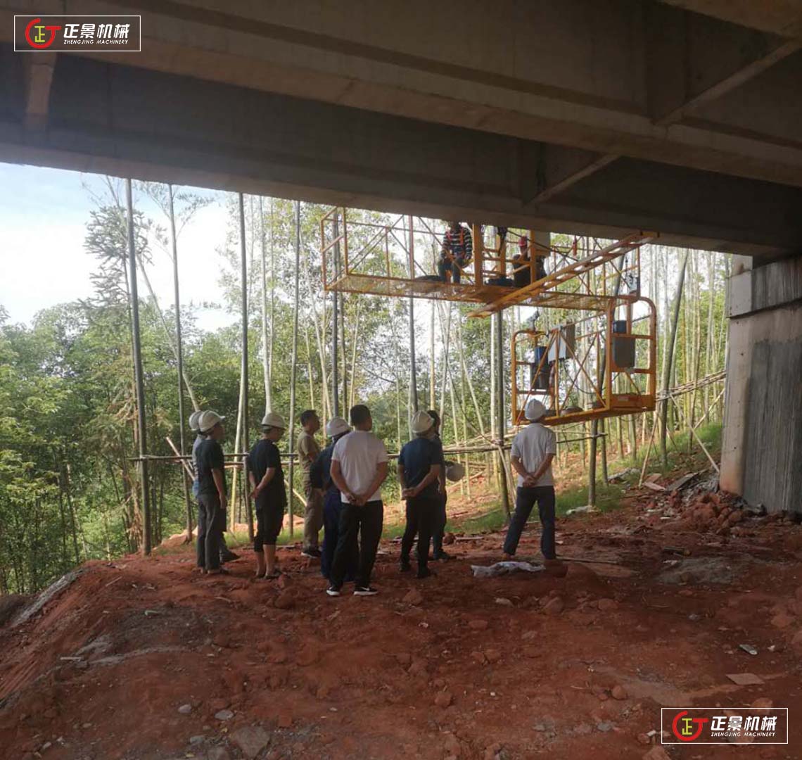 橋梁排水管安裝施工設(shè)備