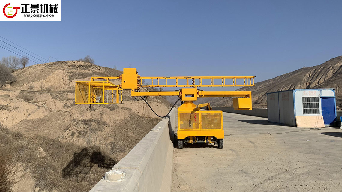 橋梁排水管安裝車