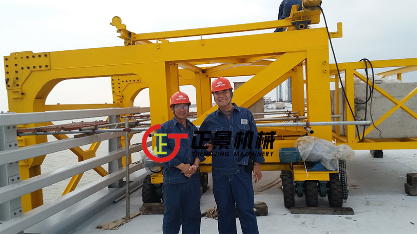 橋梁排水管安裝設備