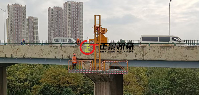 橋梁排水管安裝設備