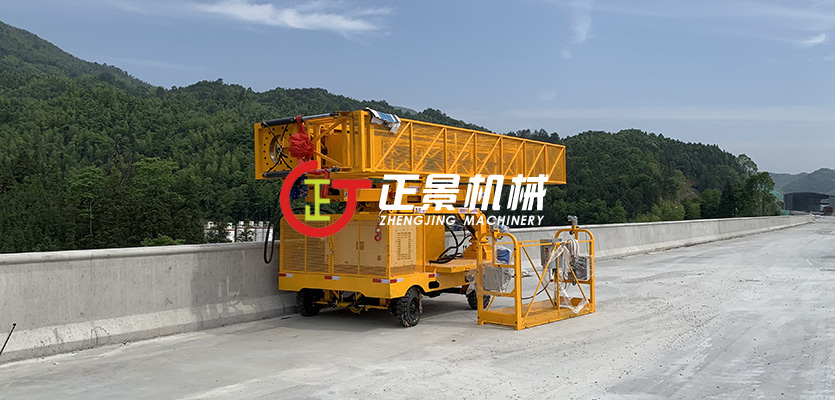 橋梁排水管安裝車