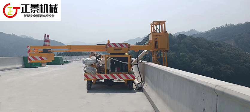 橋梁排水管安裝車