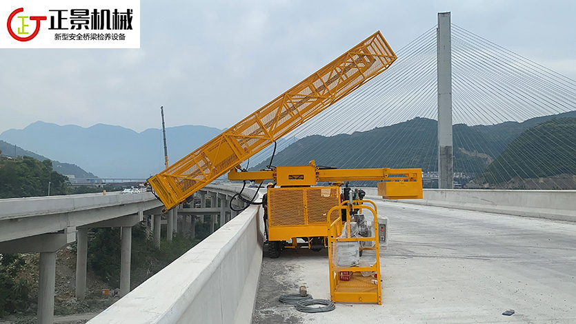 橋梁排水管安裝車