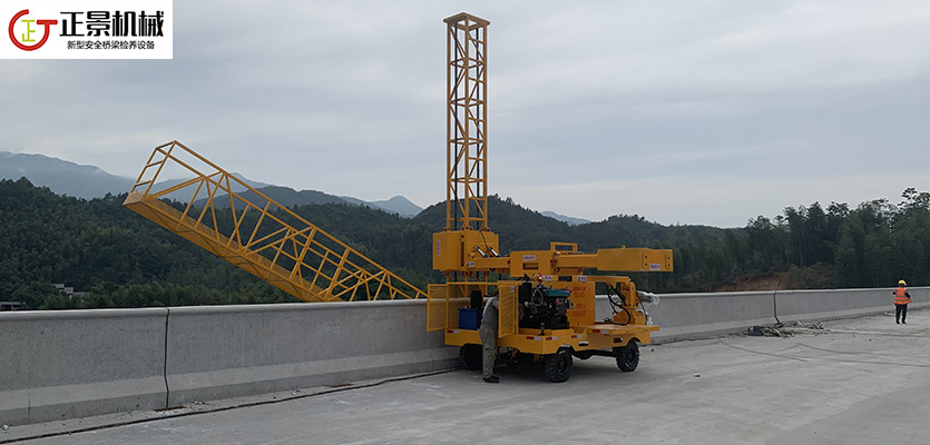 橋梁排水管安裝車
