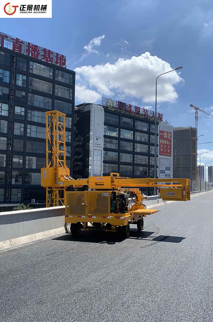 橋梁排水管安裝車