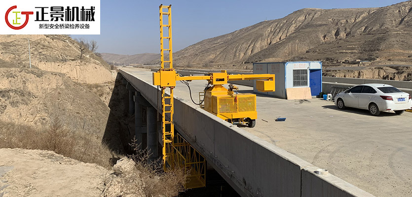 橋梁排水管安裝車