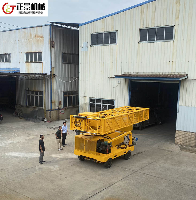 橋梁排水管安裝車