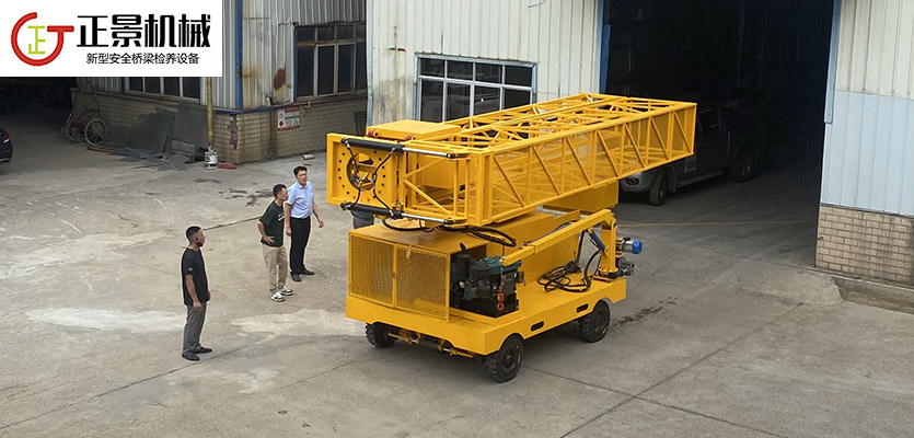 橋梁排水管安裝車